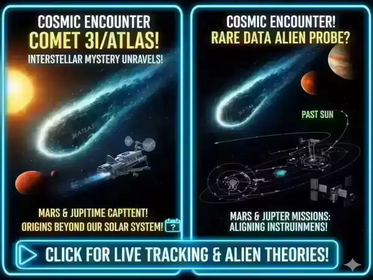 watching interstellar comet 3I,ATLA