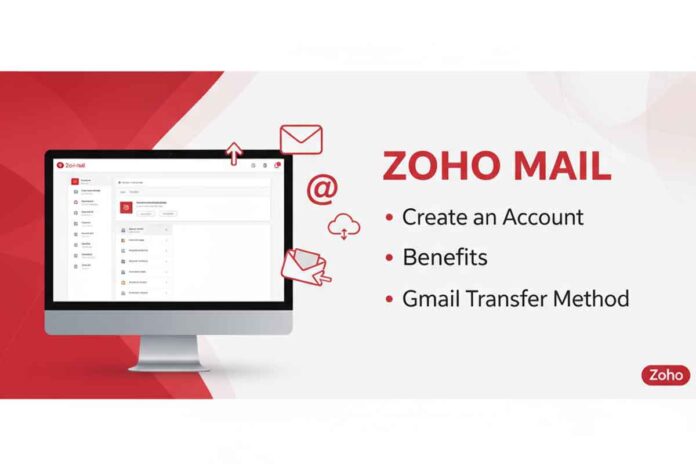 Zoho Mail: Create an Account, Benefits & Gmail Transfer Method