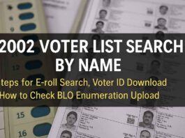 2002 Voter List Search By Name: Steps for E-roll Search, Voter ID Download & How to Check BLO Enumeration Upload