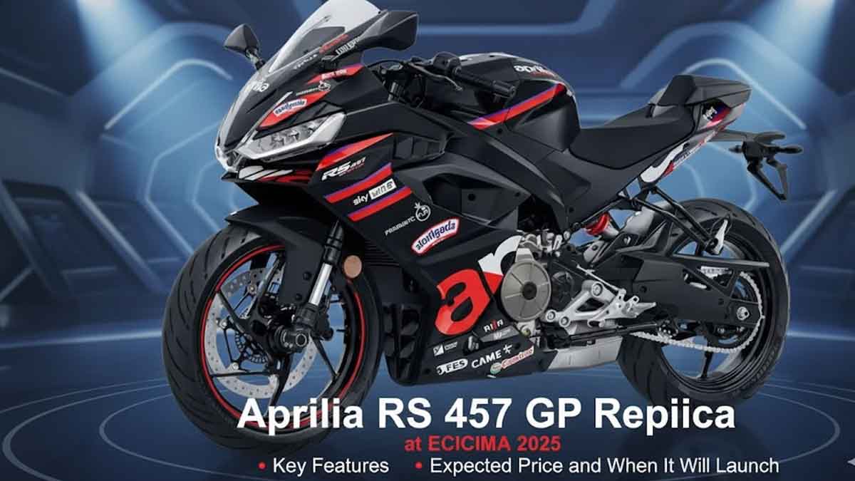 Aprilia RS 457 GP Replica at EICMA 2025: Key Features, Expected Price and When It Will Launch