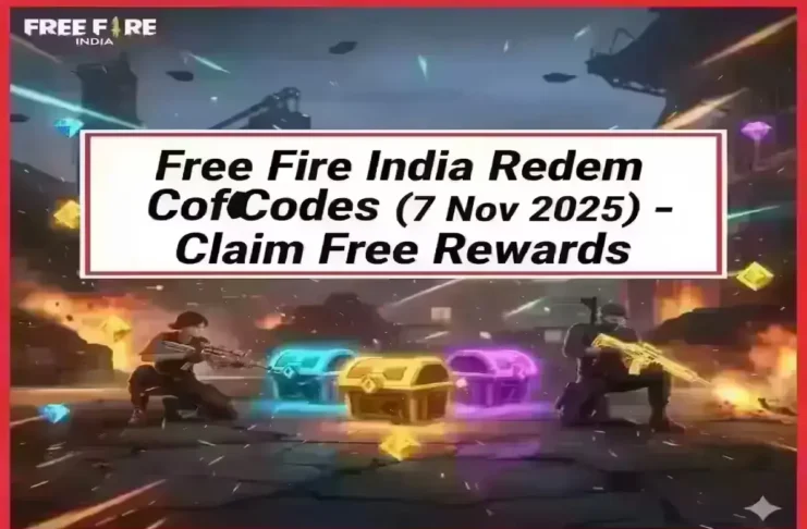Free Fire India Garena MAX redeem codes 7 Nov 2025
