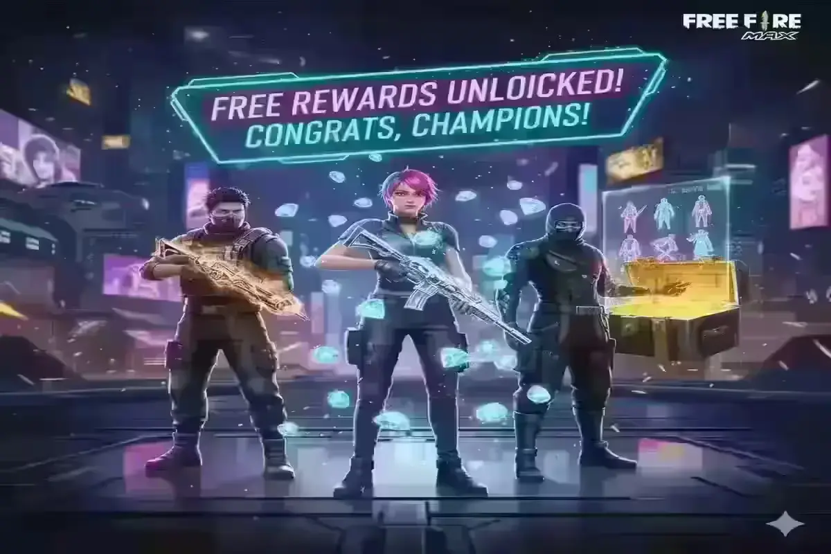 Free Fire MAX event rewards and exclusive