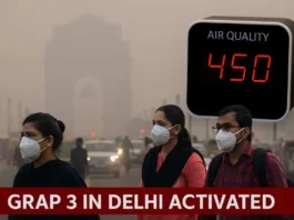 Delhi air pollution severe as GRAP 3 restrictions activated