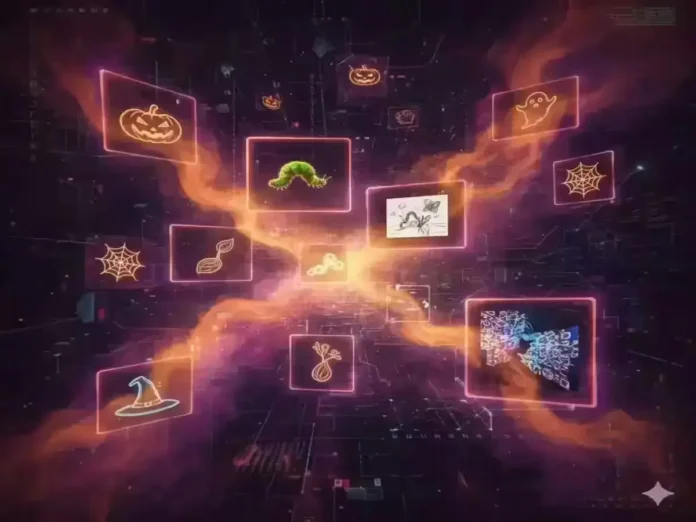 Gemini Nano Banana spooky AI Halloween Gemini Nano Banana spooky AI Halloween