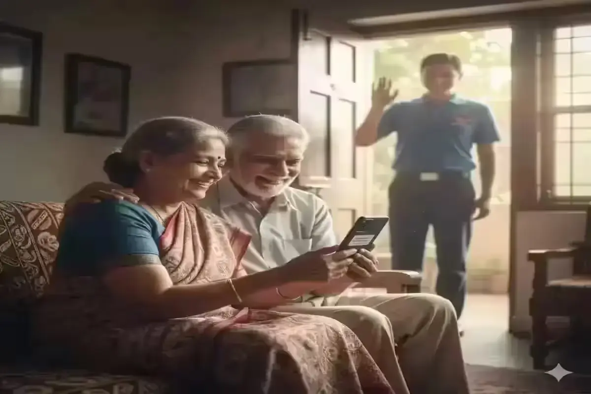 Elderly pensioners happy after submitting Life Certificate through India Post service