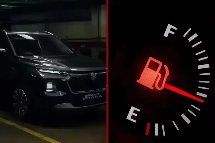 Maruti Suzuki Grand Vitara recall fuel gauge issue highlighted at service center
