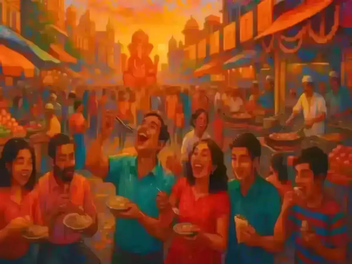 Mumbai Ranked as the Happiest City in Asia for 2025 – Key Insights Vibrant street life in Mumbai, highlighting culture and food.