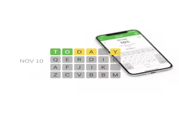 Today Wordle hints and answers for Nov 10