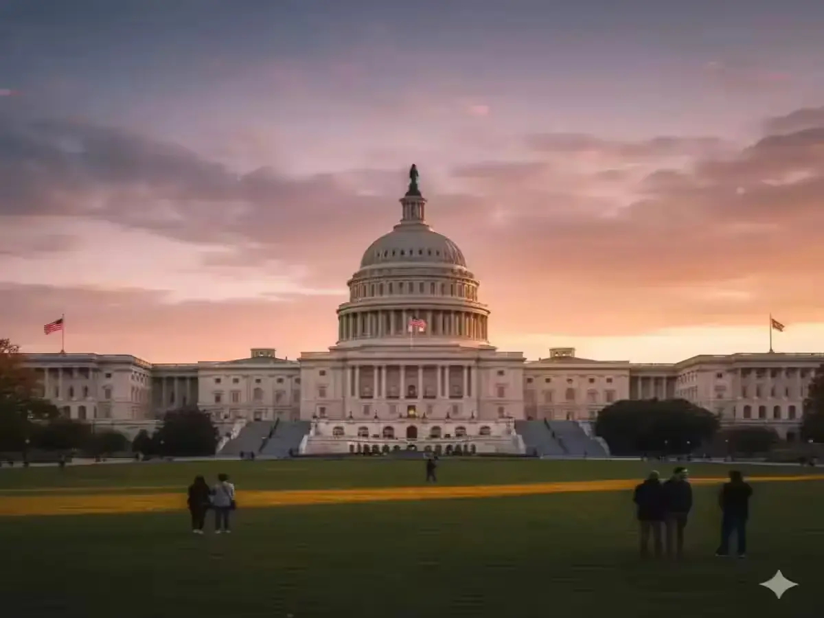 Nancy Pelosi Announces Retirement: What It Means for the US Congress US Capitol building during sunset