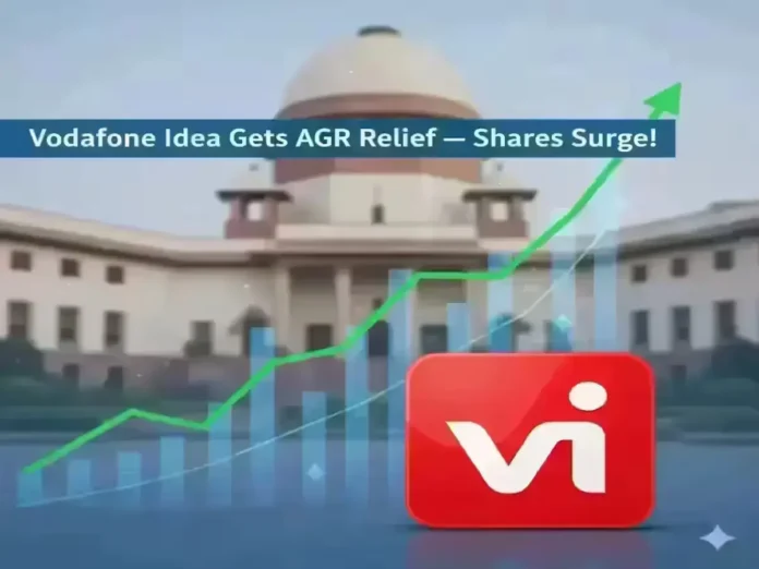 Vodafone Idea AGR dues relief and share price rise news