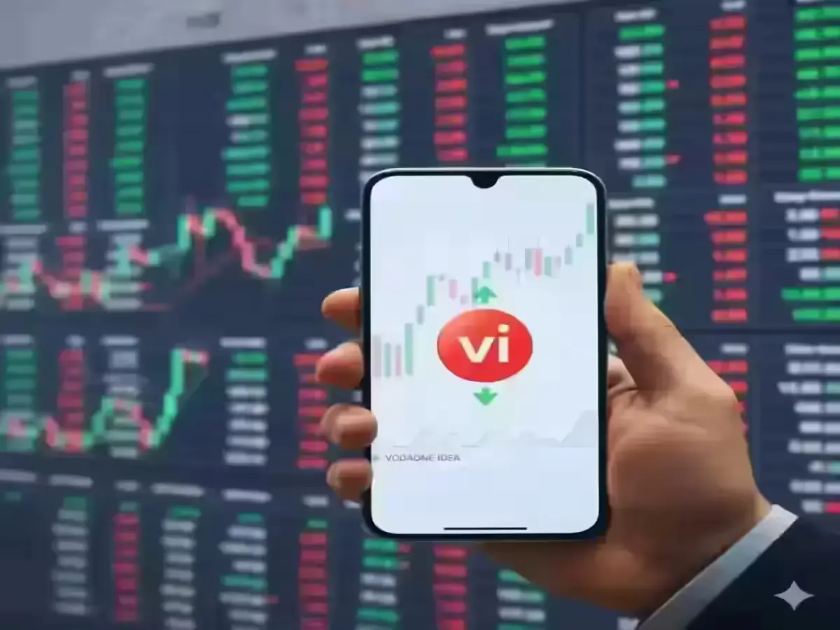 Vodafone Idea share price performance on NSE and BSE