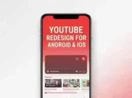 YouTube Redesign for Android and iOS mobile apps