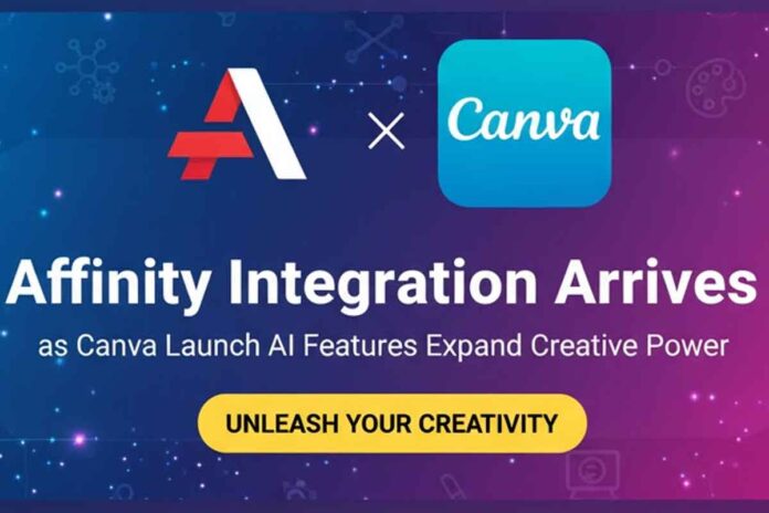 Affinity Integration Arrives as Canva Launch AI Features Expand Creative Power
