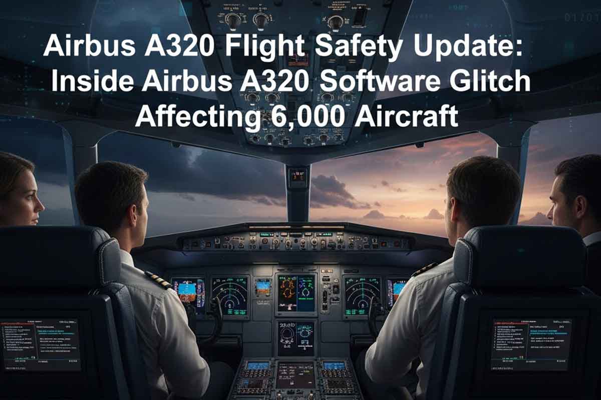 Airbus A320 Flight Safety Update: Inside Airbus A320 Software Glitch Affecting 6,000 Aircraft
