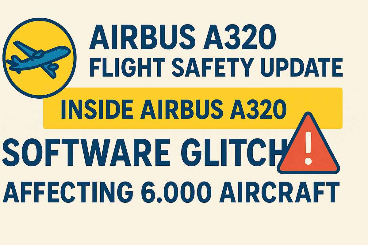 Airbus A320 Flight Safety Update: Inside Airbus A320 Software Glitch Affecting 6,000 Aircraft
