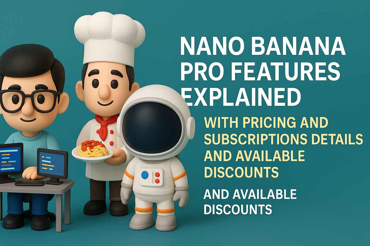 Nano Banana Pro Features Explained With Pricing and Subscriptions Details And Available Discounts Nano Banana Pro Features Explained With Pricing and Subscriptions Details And Available Discounts