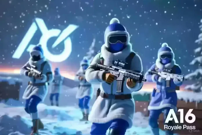 BGMI 4.1 Update Frosty Funland Theme with A16 Royale Pass