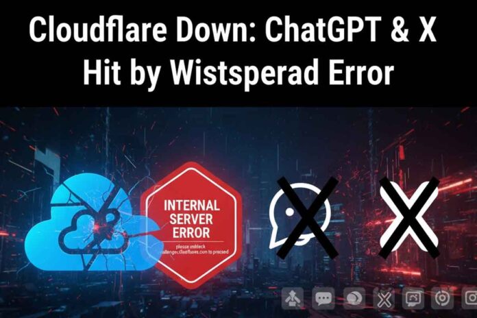 ChatGPT Down as Cloudflare Down Causes challenges.cloudflare.com to Proceed Errors