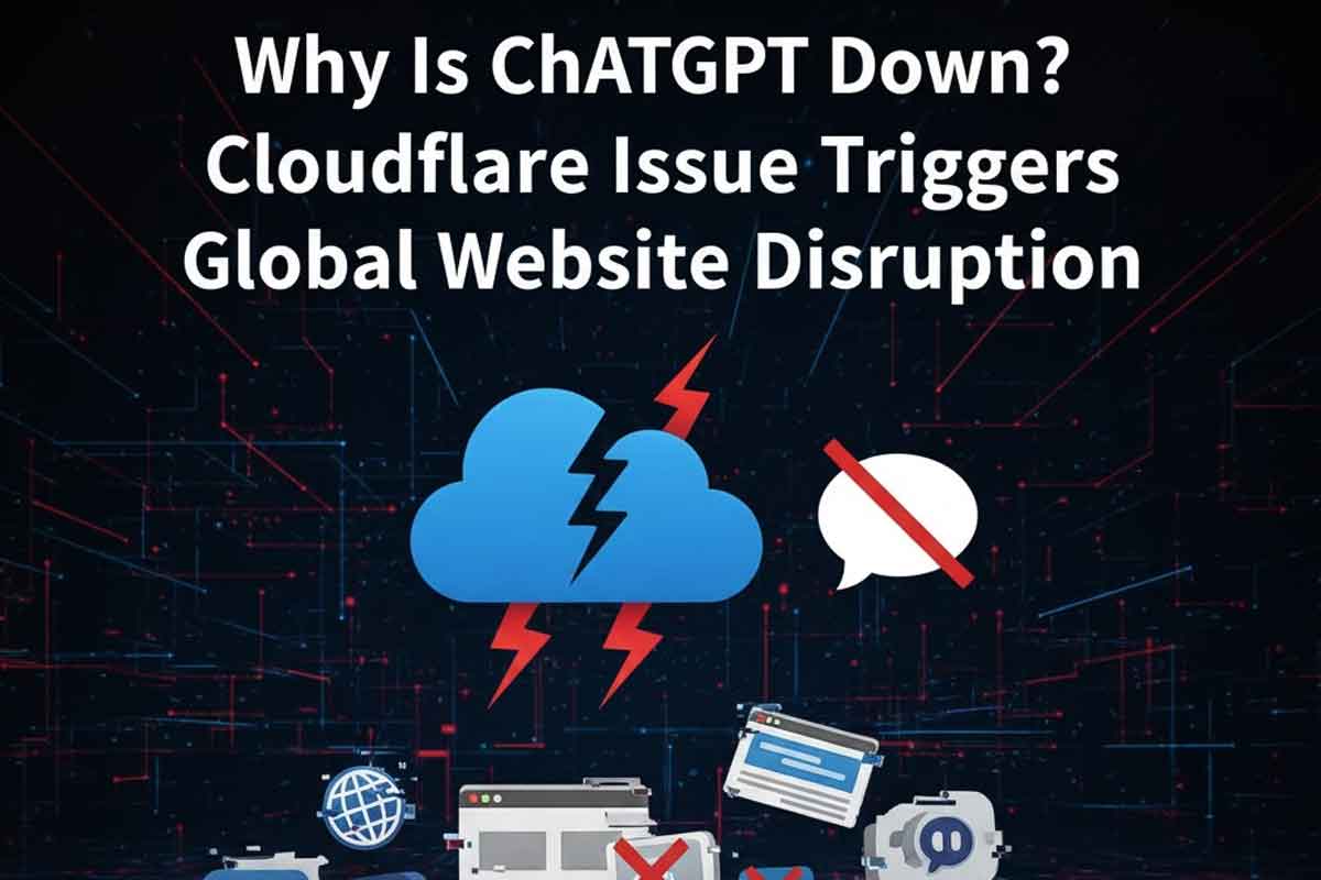ChatGPT Down as Cloudflare Down Causes challenges.cloudflare.com to Proceed Errors