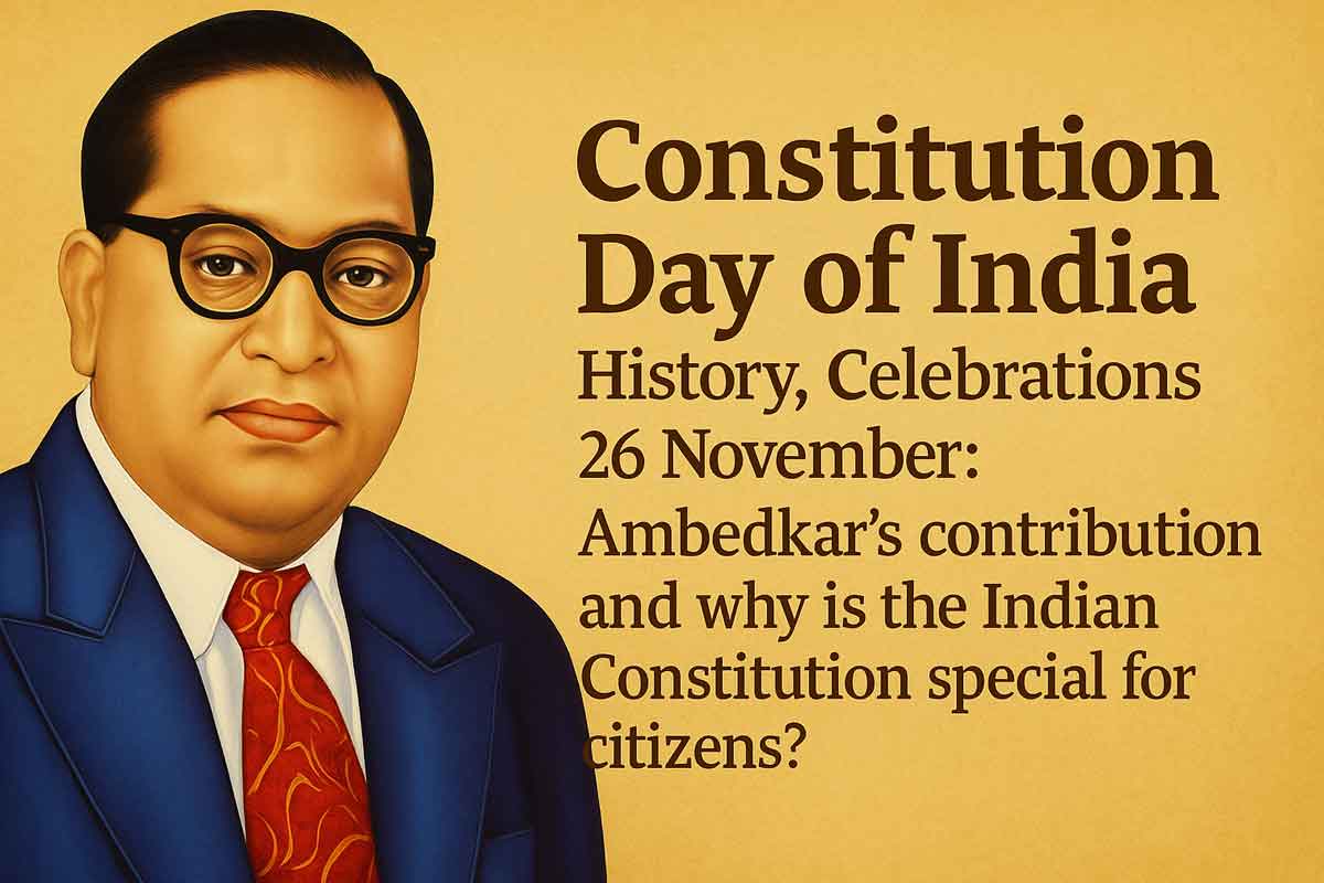 Constitution Day of India History, Celebrations 26 November: Ambedkar's contribution and why is the Indian Constitution special for citizens? Constitution Day of India History, Celebrations 26 November: Ambedkar's contribution and why is the Indian Constitution special for citizens?