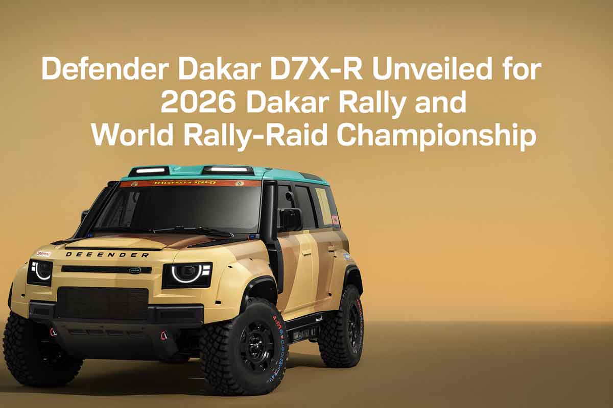 Defender Dakar D7X-R Unveiled for 2026 Dakar Rally and World Rally-Raid Championship