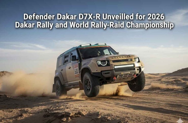 Defender Dakar D7X-R Unveiled for 2026 Dakar Rally and World Rally-Raid Championship