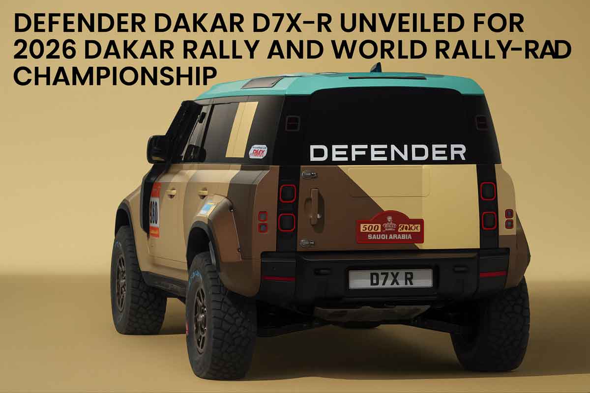 Defender Dakar D7X-R Unveiled for 2026 Dakar Rally and World Rally-Raid Championship