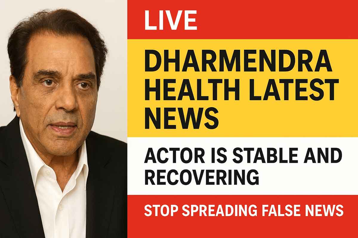 Dharmendra Health Latest News Live: Actor Is Stable and Recovering - Stop Spreading False News Dharmendra Health Latest News Live: Actor Is Stable and Recovering - Stop Spreading False News