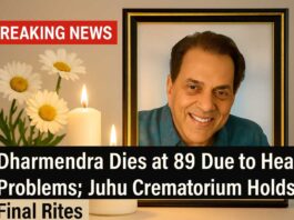 Dharmendra Dies at 89 Due to Heart Problems; Juhu Crematorium Holds Final Rites