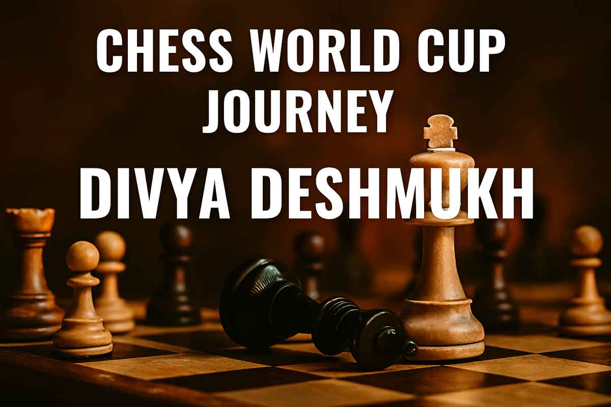Divya Deshmukh Chess World Cup Journey – Exit Looms after Early Defeat Divya Deshmukh Chess World Cup Journey – Exit Looms after Early Defeat
