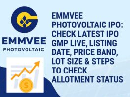 Emmvee Photovoltaic IPO: Check Latest IPO GMP Live, Listing Date, Price Band, Lot Size & Steps To Check Allotment Status