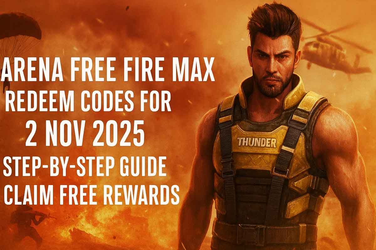 Garena Free Fire MAX Redeem Codes for 2 Nov 2025 - Step-by-Step Guide to Claim Free Rewards