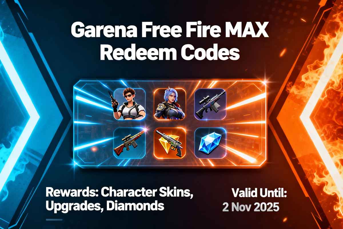 Garena Free Fire MAX Redeem Codes for 2 Nov 2025 - Step-by-Step Guide to Claim Free Rewards