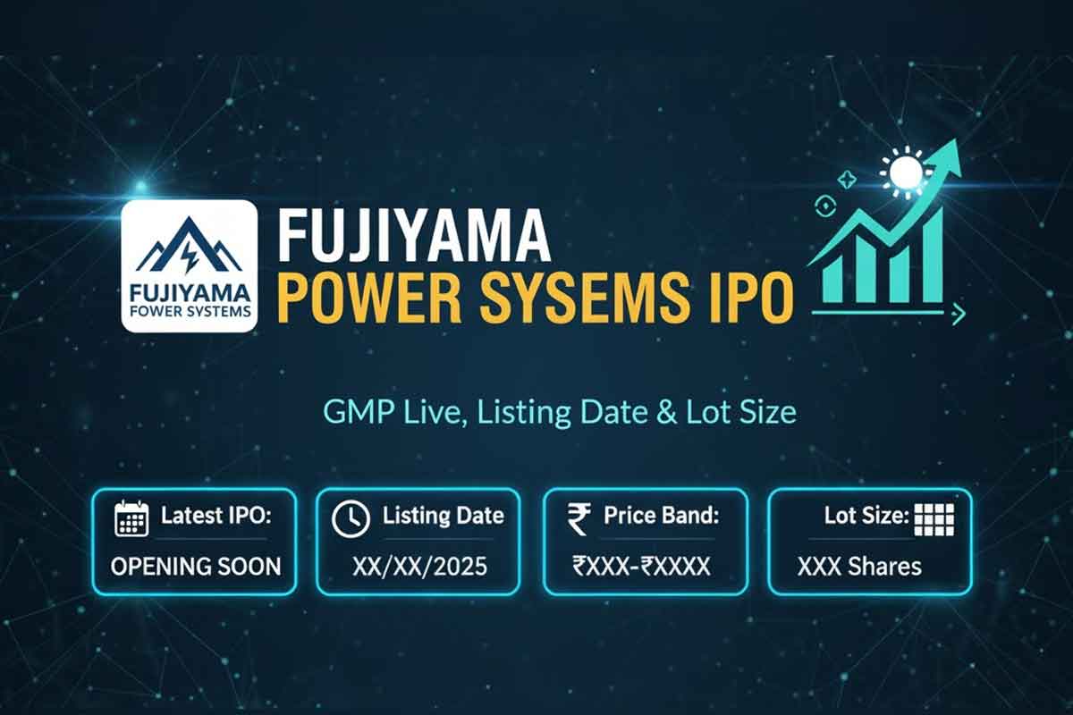 Fujiyama Power Systems IPO GMP Live, Listings Date, Price Band & Lot Size