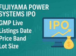 Fujiyama Power Systems IPO GMP Live, Listings Date, Price Band & Lot Size
