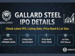 Gallard Steel IPO Details - Check Latest IPO, Listing Date, Price Band & Lot Size