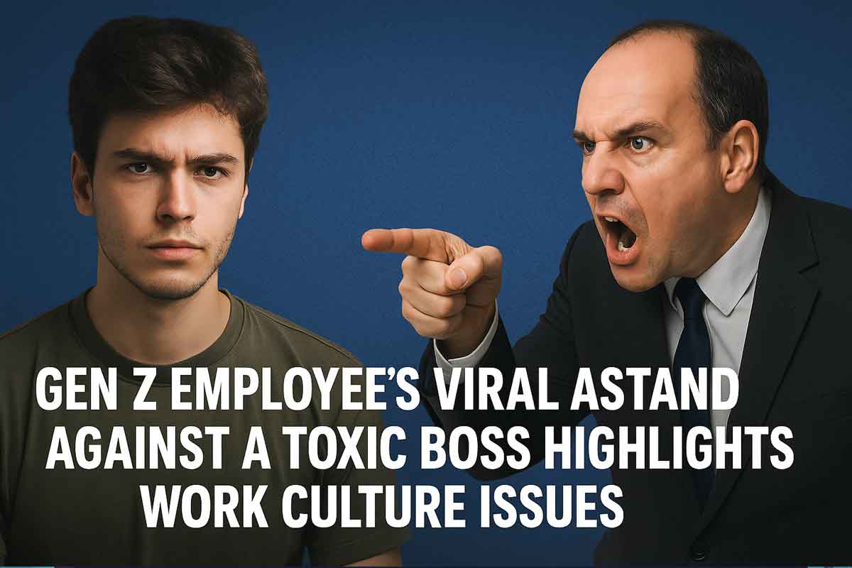 Gen Z Employee's Viral Stand Against a Toxic Boss Highlights Work Culture Issues
