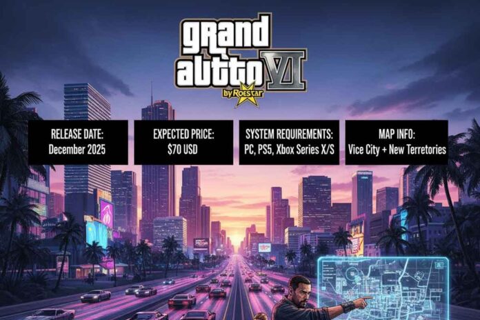 GTA 6 by Rockstar: release date, expected price, system requirements and map info