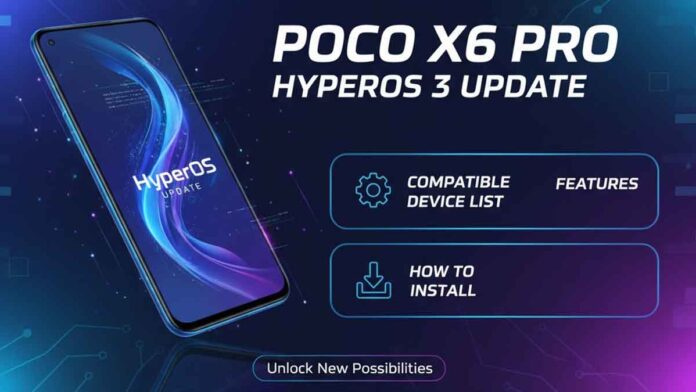 Poco X6 Pro HyperOS 3 Update: Features, Compatible Device List and How to Install
