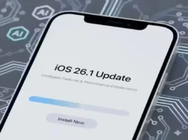 Apple iOS 26.1 update release date and new AI features visual