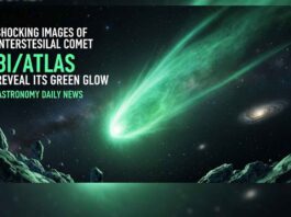 Shocking Images of Interstellar Comet 3I/ATLAS Reveal Its Green Glow