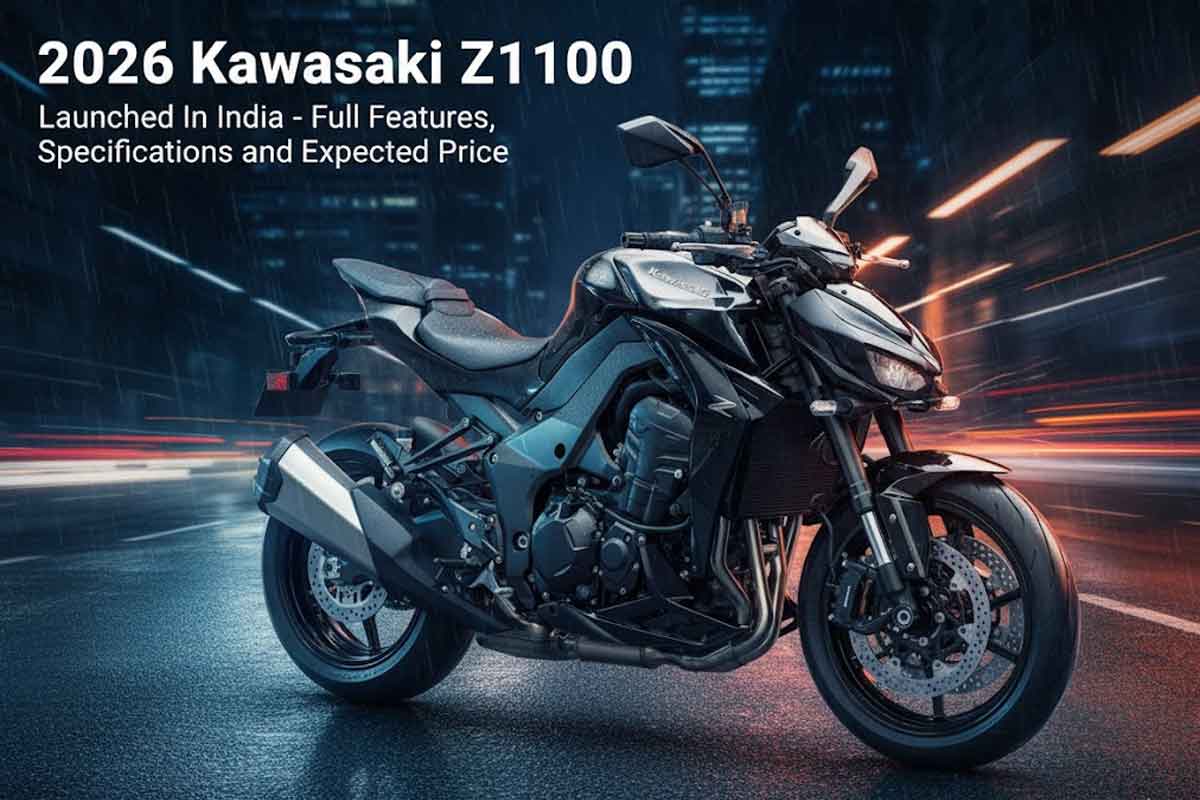 2026 Kawasaki Z1100 Launched In India - Full Features, Specifications and Expected Price