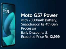 Moto G57 Power With 7000mAh Battery And Snapdragon 6s 4th Gen Processor, Expected Price Just Rs 12,999, Early Discounts And Launch Date Details