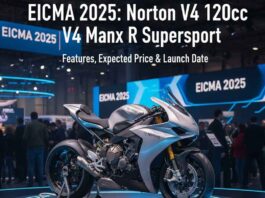 EICMA 2025: Norton V4 1200cc V4 Manx R Supersport - Features, Expected Price & Launch Date