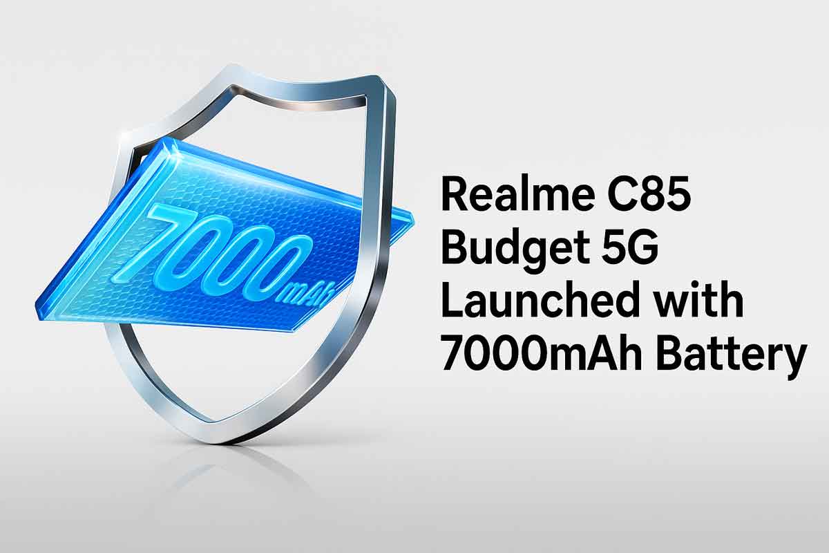 Realme C85 Budget 5G Launched with 7000mAh Battery and MediaTek Dimensity 6300 SoC, Price Just Rs. 14,999 with Discounts