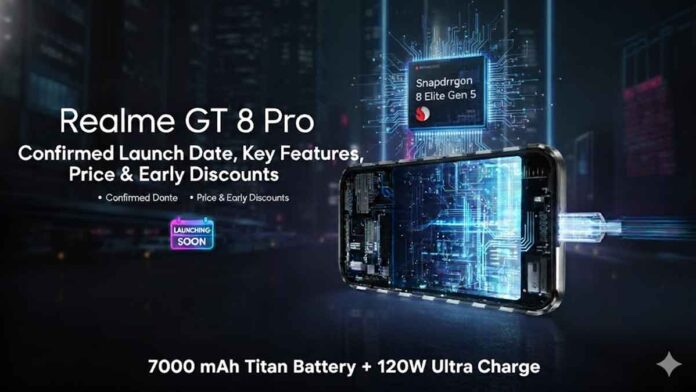 Realme GT 8 Pro: Confirmed Launch Date, Key Features, Price & Early Discounts