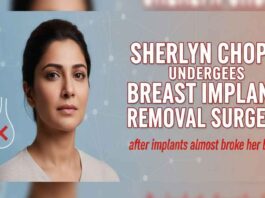 Sherlyn Chopra undergoes breast implant removal surgery after implants almost broke her back