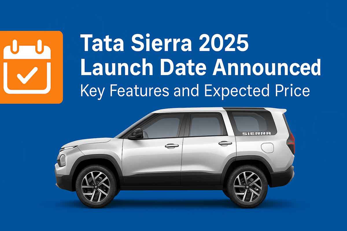 Tata Sierra 2025 Launch Date Announced - Key Features and Expected Price