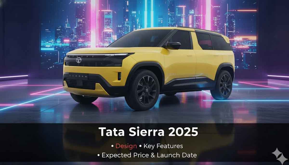 Tata Sierra 2025: Full Features, Expected Price and Official Launch Date Confirmation