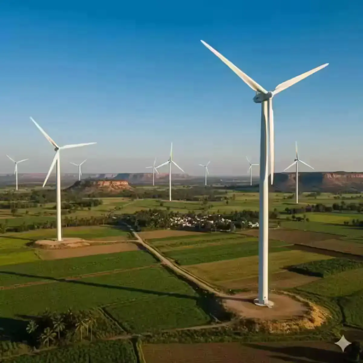 Suzlon wind turbines powering renewable energy growth in India